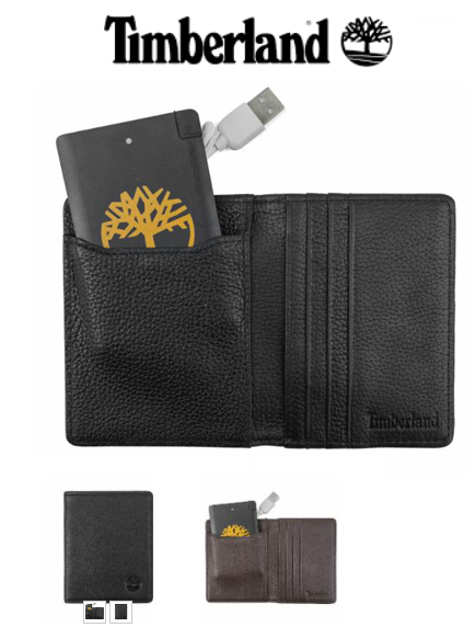 timberland wallet with charger